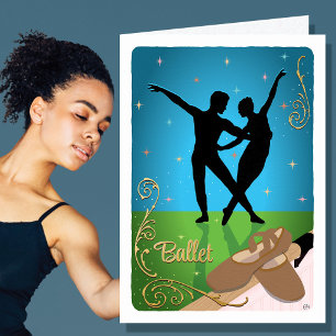 Carte Hobby Danse Ballet Brown