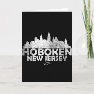Carte Hoboken New Jersey Nj _ Paysage urbain 