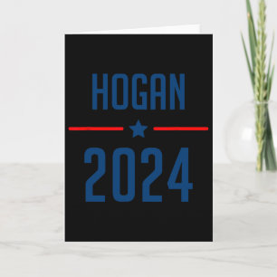 Carte Hogan Larry Hogan Président Républicain Patriote 1