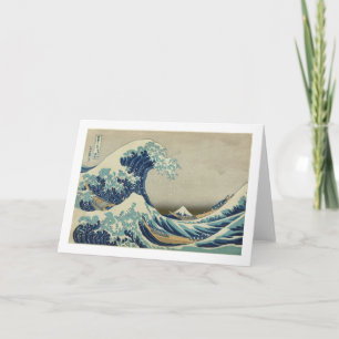 Carte Hokusai - La Grande Vague de Kanagawa