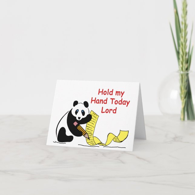 Carte Hold My Hand Today (Devant)