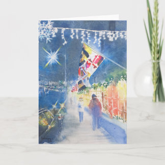 Carte Holiday Card - Blank Inside