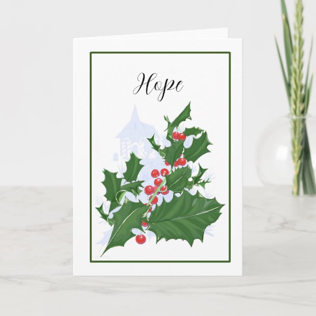 Carte Holly (Devant)