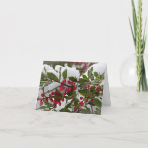 Carte Holly Berries