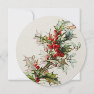 Carte Holly Berries