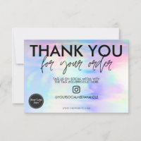 Holographique Pastel Merci