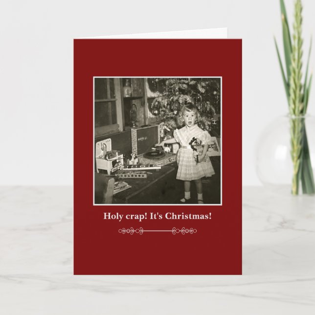 Carte Holy Crap! It's Christmas! (Devant)