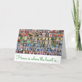 Carte "Home is Where the Heart Is"