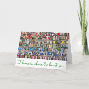 Carte "Home is Where the Heart Is"