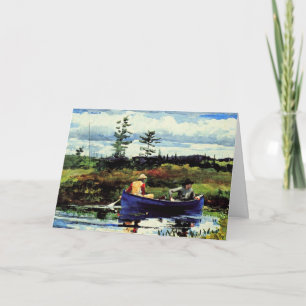 Carte Homer - Le bateau bleu,