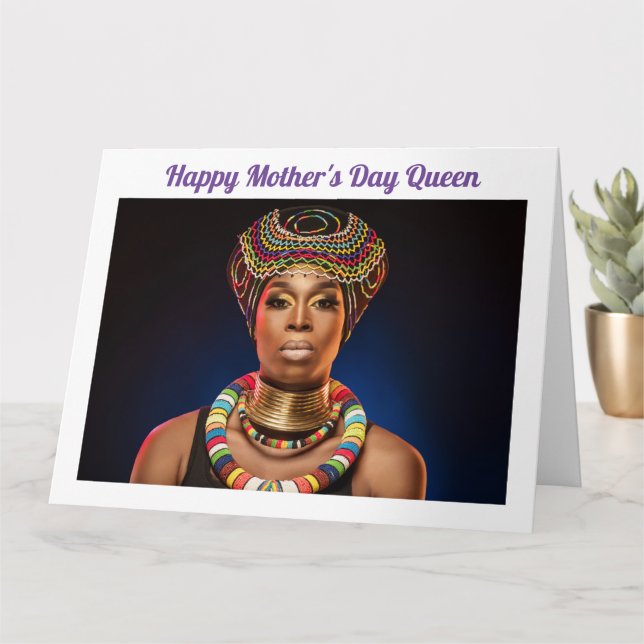 Carte Hommage à la foi des mères (Petite plante)