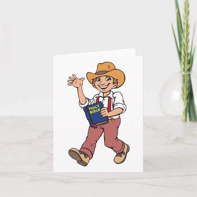Carte Homme Avec Une Bible (Créateur téléchargé)