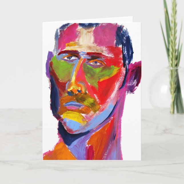 Carte Homme beau (Devant)