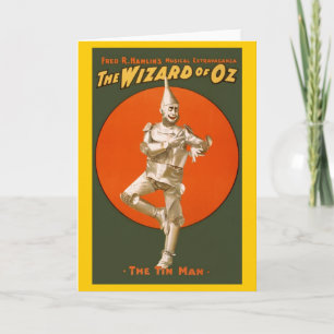 Carte Homme de fer du Magicien d'Oz - Théâtre musical vi