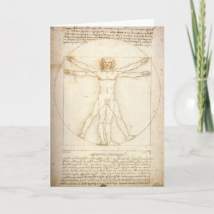 Carte Homme de Vitruvian