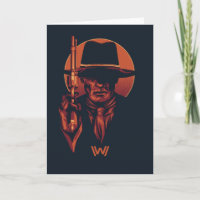Homme de Westworld | dans le noir avec le revolver
