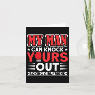 Carte Homme Frapper Votre Boxe Gifts Girlfriend