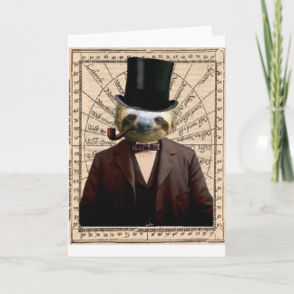 Carte Homme Steampunk victorien de paresse
