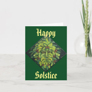Carte Homme verte Solstice