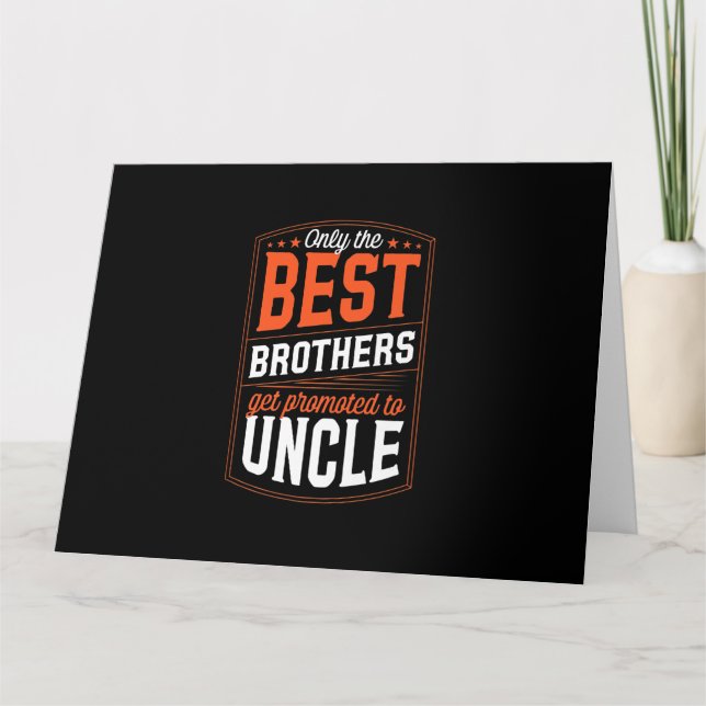 Carte Hommes Seuls les meilleurs frères sont promus à l' (Devant)