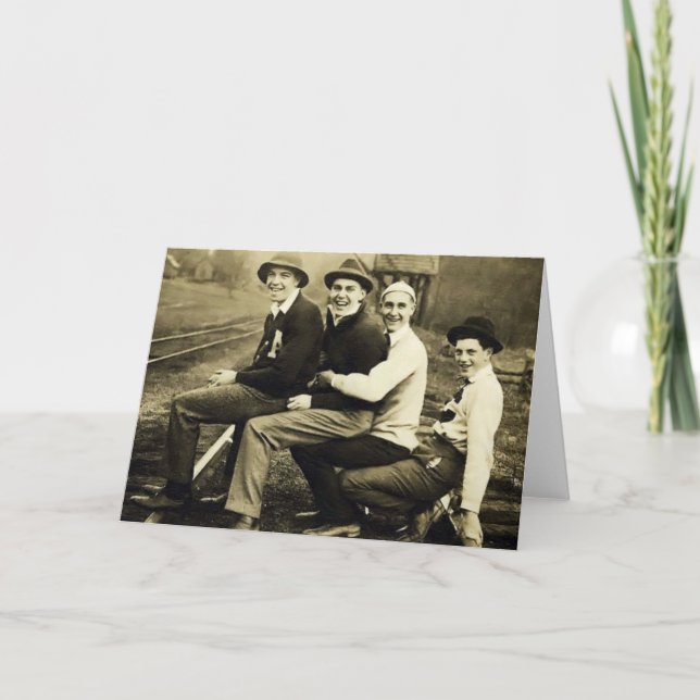 Carte Homosexuels vintages (Devant)