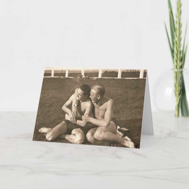 Carte Homosexuels vintages (Devant)