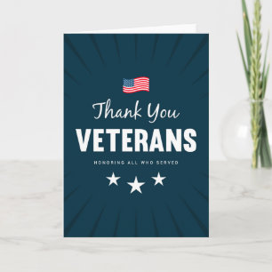 Carte honorer tous ceux qui ont servi