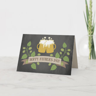 Carte Hoppy Father's Day Beer Mug Card