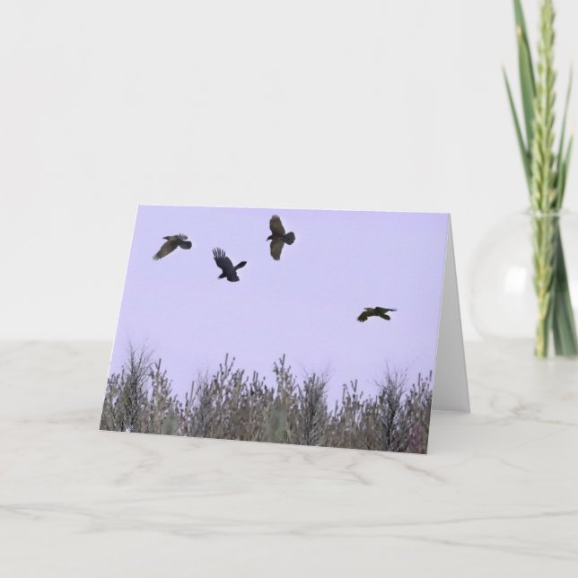 Carte Horloge des ravens (Devant)