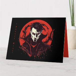 Carte Horreur à yeux rouges