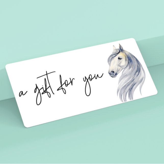 Carte Horse Business Riding Services Certificat cadeau (Créateur téléchargé)