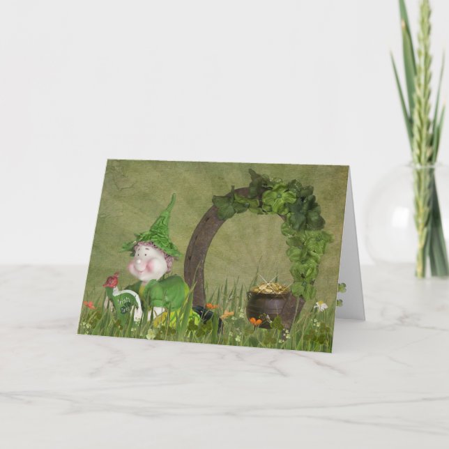 Carte Horseshoe irlandais (Devant)