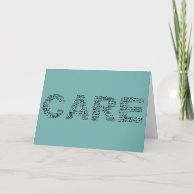 Carte Hospice Workers Embody a Spirit of Care (Devant)