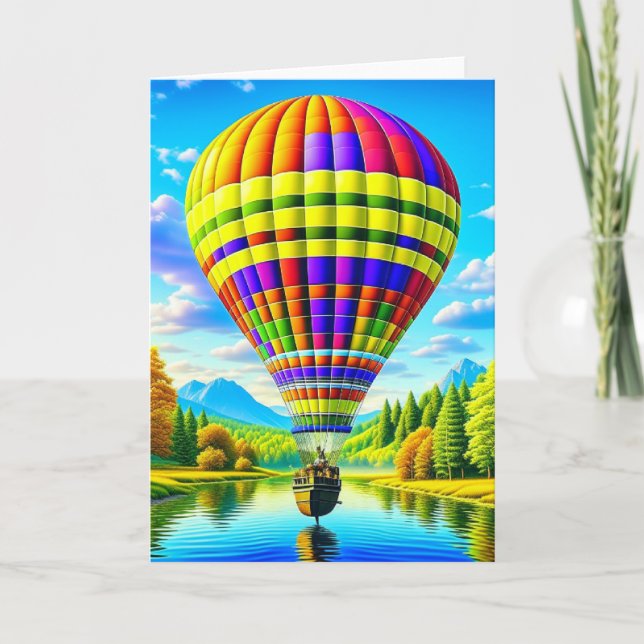 Carte Hot Air Balloon Adventure (Devant)