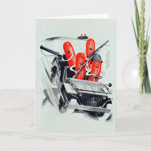 Carte Hot Dog Day (Devant)