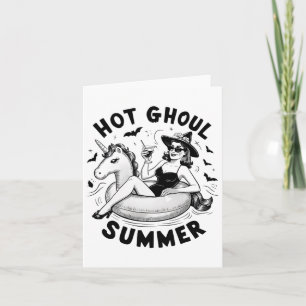 Carte Hot Ghoul Été Drôle Halloween Costumes de tenue