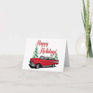 Carte Hot rod 1957 de vacances