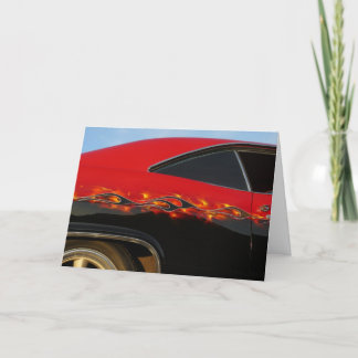 Carte Hot Rod Joyeux Anniversaire