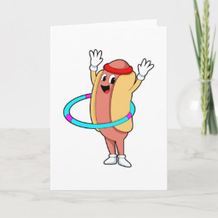 Carte Hotdog au Fitness avec Volant d'inertie