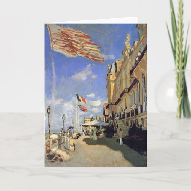 Carte Hôtel des Roches Noires, Trouville par Claude Mone (Devant)