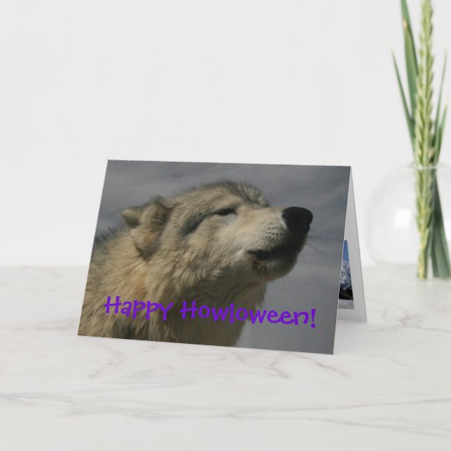 Carte Howloween heureux ! (Devant)