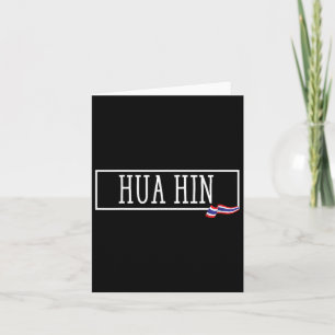 Carte Hua Hin Thaïlande Souvenir Siam Prathet Femmes tha