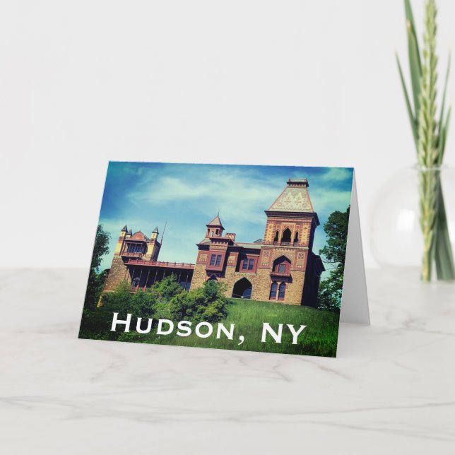 Carte Hudson, NY - Frederic Church Estate (Devant)