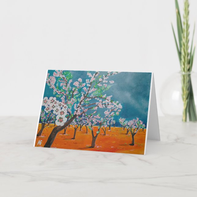 Carte Huerto de Almendros Tableau de Alfred Fox (Devant)