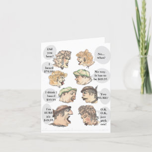 Carte Humoristique Choisissez votre propre anniversaire