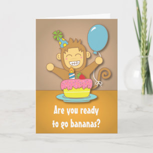 Carte Humoristique, Devenez Fous, Joyeux Anniversaire du