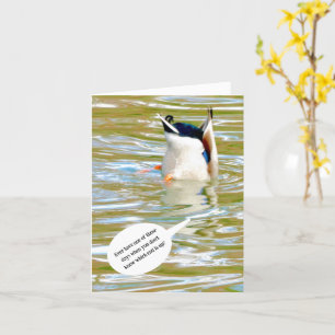 CARTE HUMOUR/AMITIÉ/NE SAVEZ PAS QUELLE FIN SE TROUVE