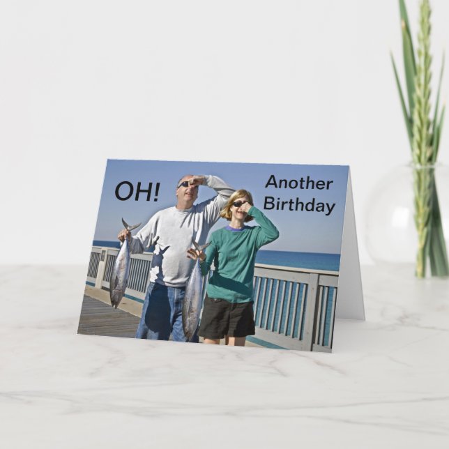 Carte Humour d'anniversaire qui pue (Devant)