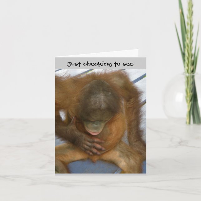 Carte Humour de chirurgie de vasectomie (Devant)