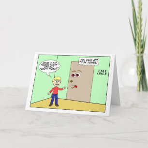 Carte Humour de Coup-Coup de joyeux anniversaire pour un